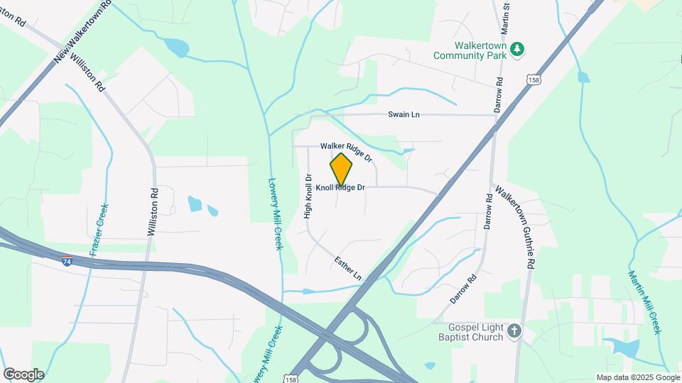 4852 Knollview Dr Map and Location Details