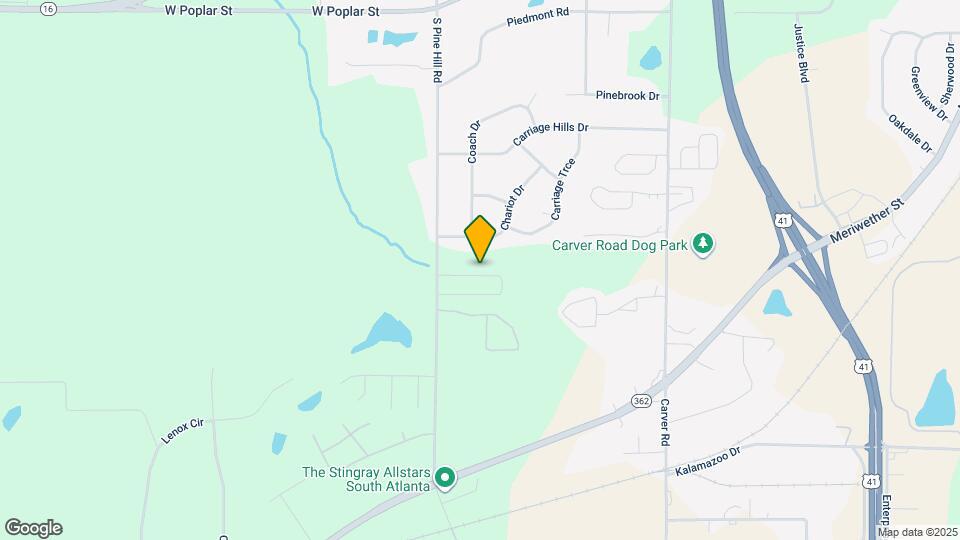 1741 Carrington Dr Map and Location Details