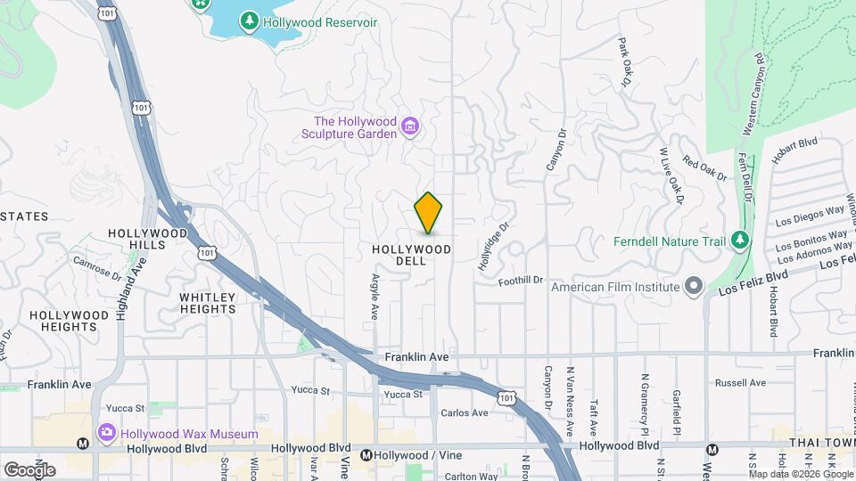 6110 Scenic Ave Map and Location Details