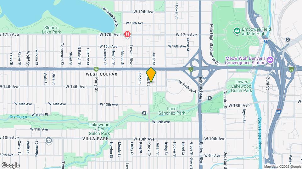 1404 Knox Ct Map and Location Details