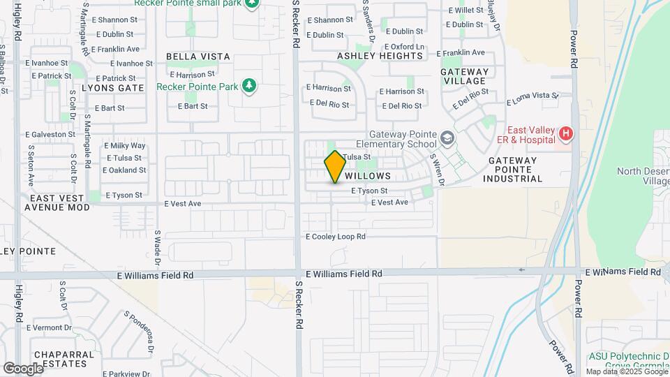 4110 E Tyson St Mapa y Detalles de la Ubicación