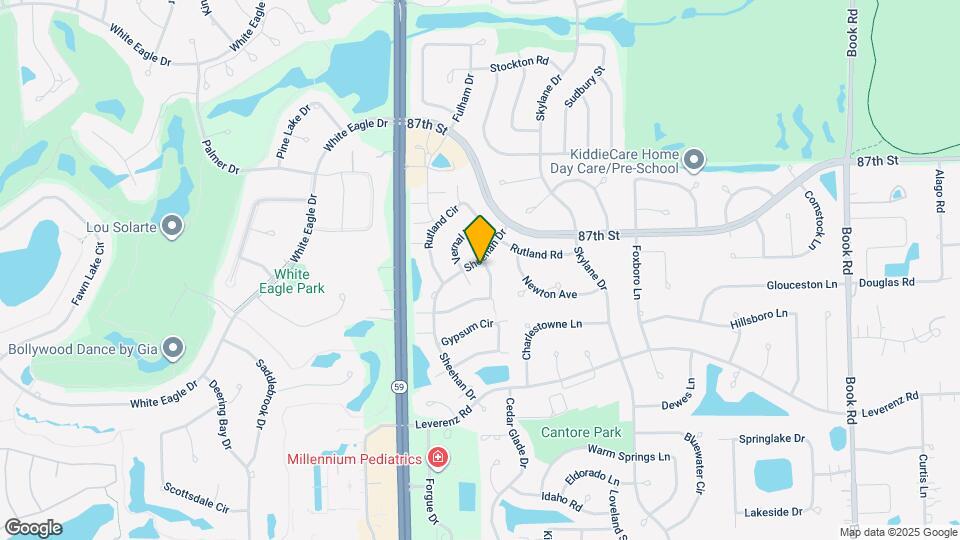 2804 White Thorn Cir Map and Location Details