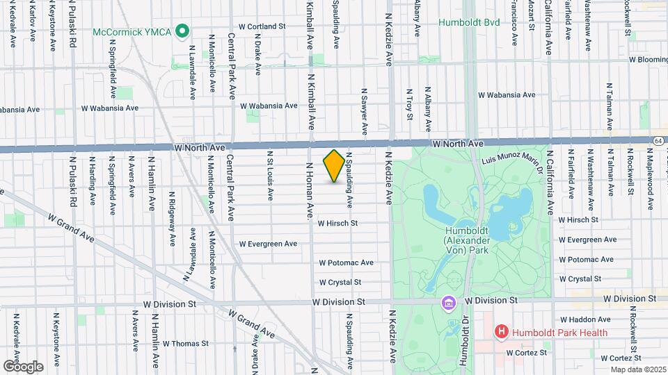 3323 W Le Moyne St Mapa y Detalles de la Ubicación