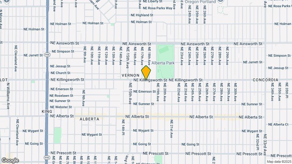 1720-1738 NE Killingsworth St Map and Location Details