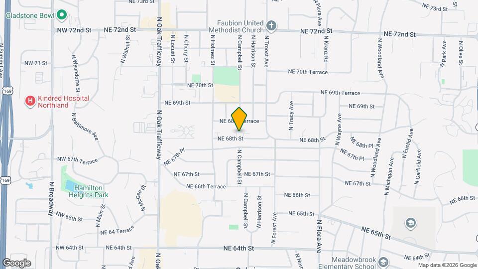 828 NE 68th St Map and Location Details