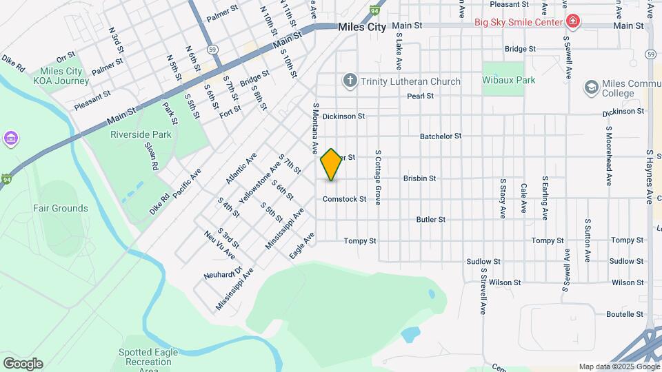 705 S Prairie Ave Map and Location Details