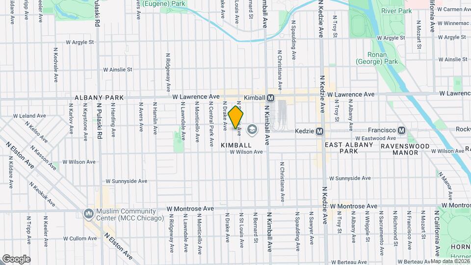4642 St Louis Ave, Unit B Map and Location Details