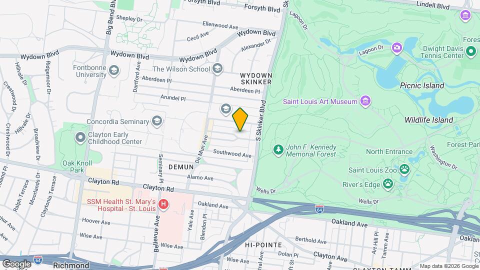 Rosebury Manor Condominiums Mapa y Detalles de la Ubicación