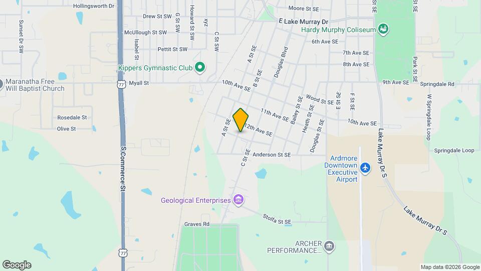 1222 B St SE Mapa y Detalles de la Ubicación