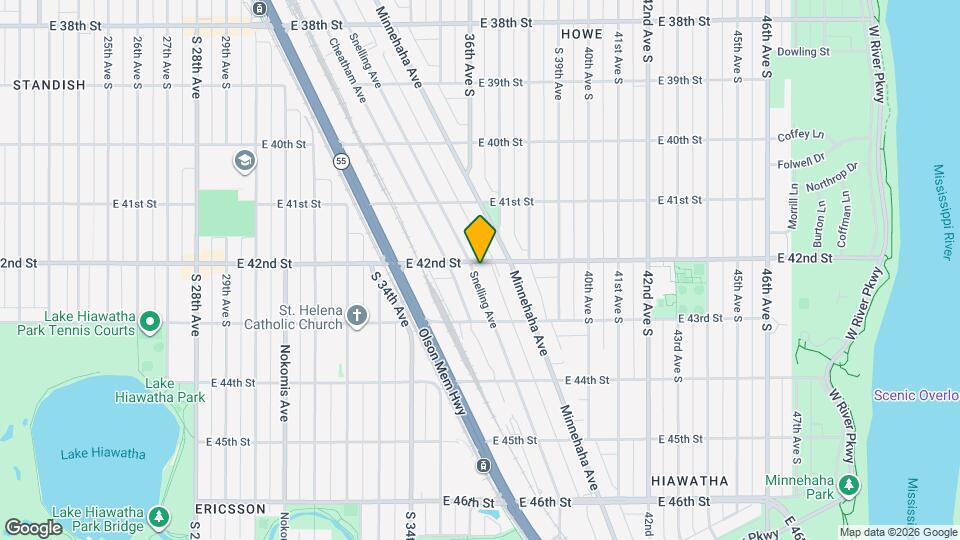 3605 E 42nd St Mapa y Detalles de la Ubicación