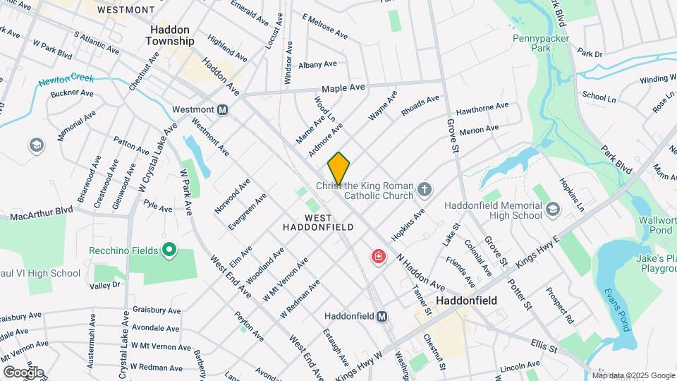 415 N Haddon Ave Mapa y Detalles de la Ubicación