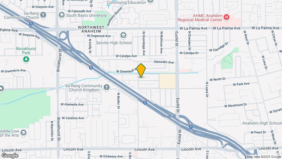 1834 W Gramercy Ave Map and Location Details