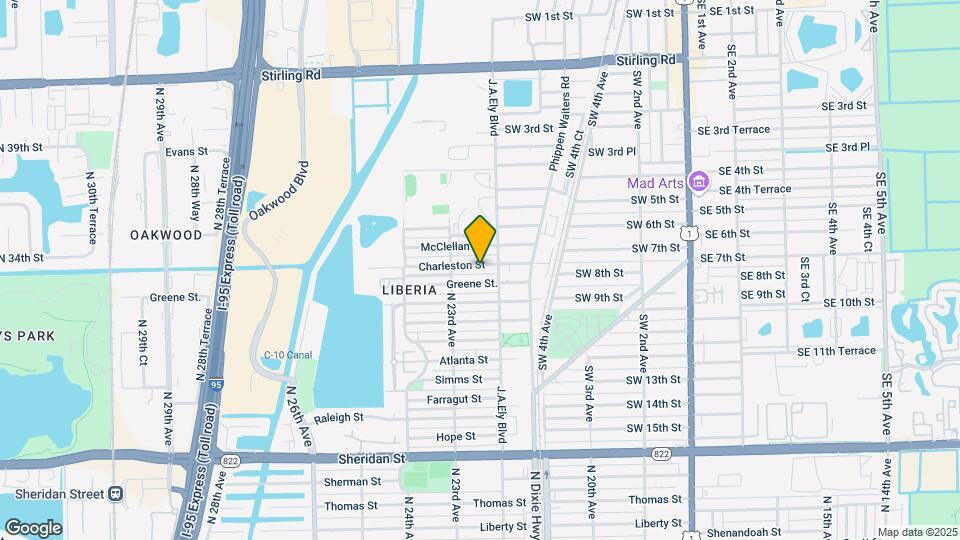 2220 Charleston St Map and Location Details