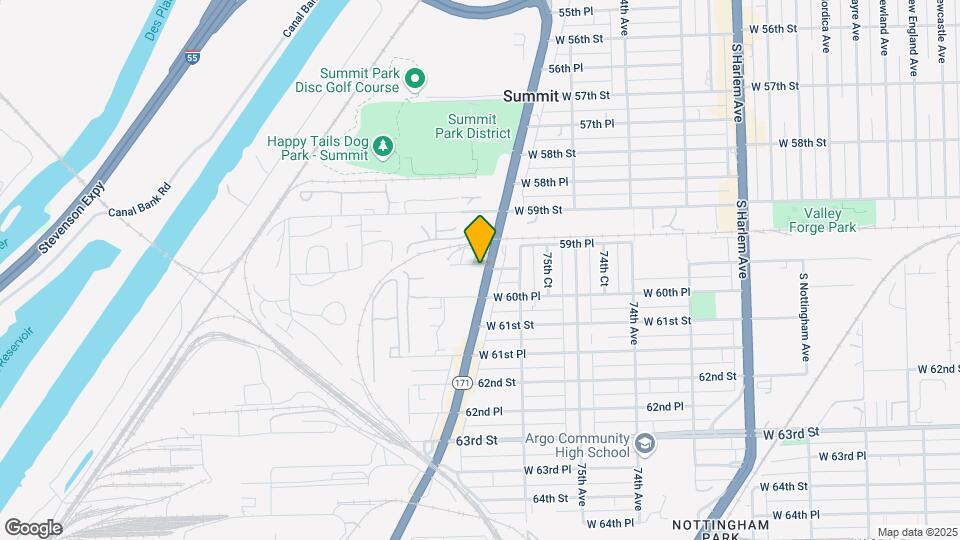6004 S Archer Rd Map and Location Details