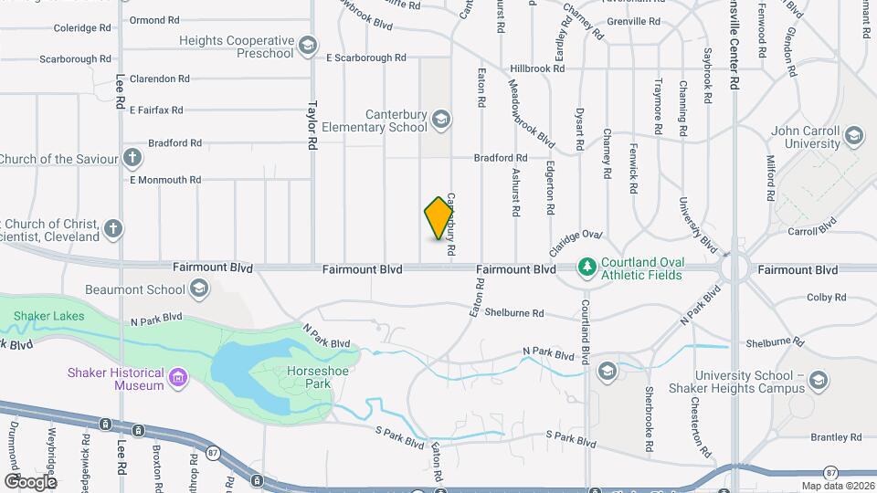 2658 Canterbury Rd Map and Location Details