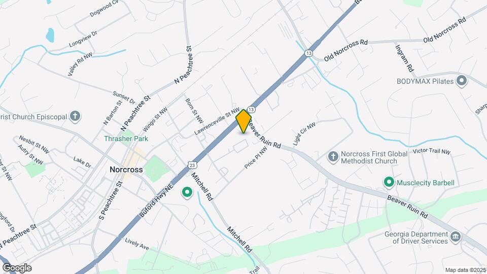 708 Summer Pl NW Map and Location Details