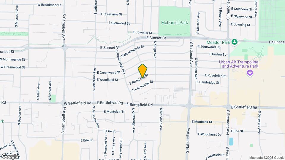 830 E Rosebrier St Map and Location Details