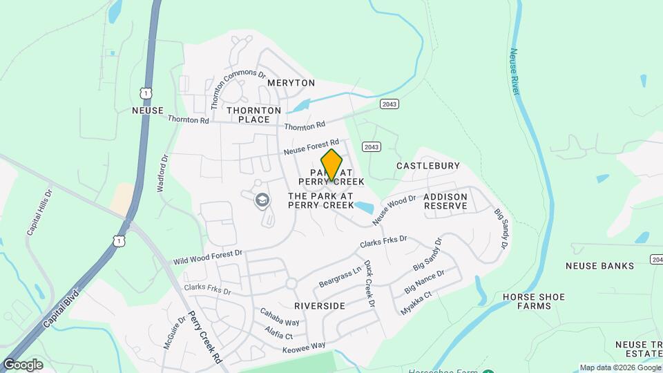 8504 Neuse Stone Dr Map and Location Details