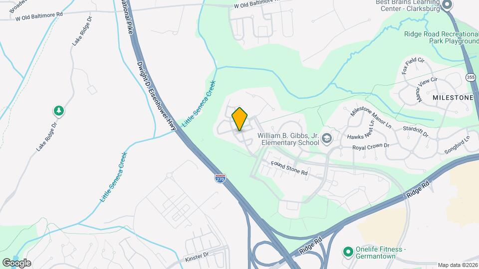 21103 Lake Spray Terrace Map and Location Details