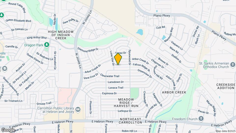 2018 Falcon Ridge Dr Map and Location Details