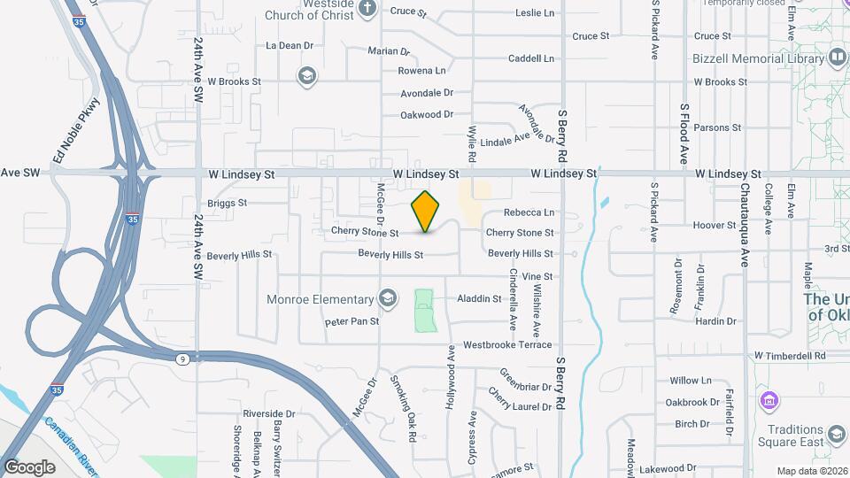 1612 Cherry Stone St Map and Location Details