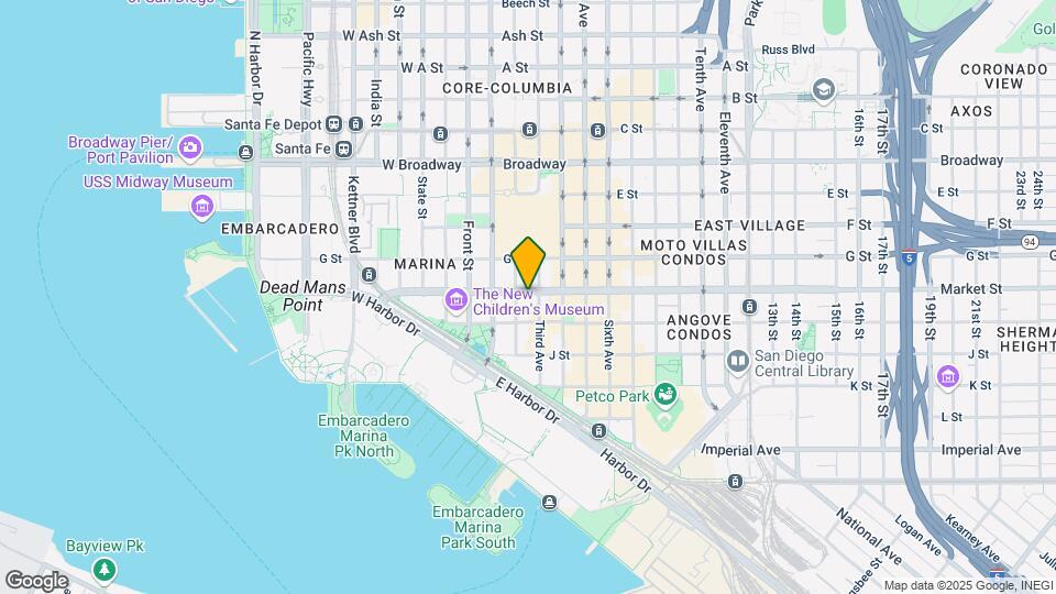 235 Market St, Unit 510 Map and Location Details