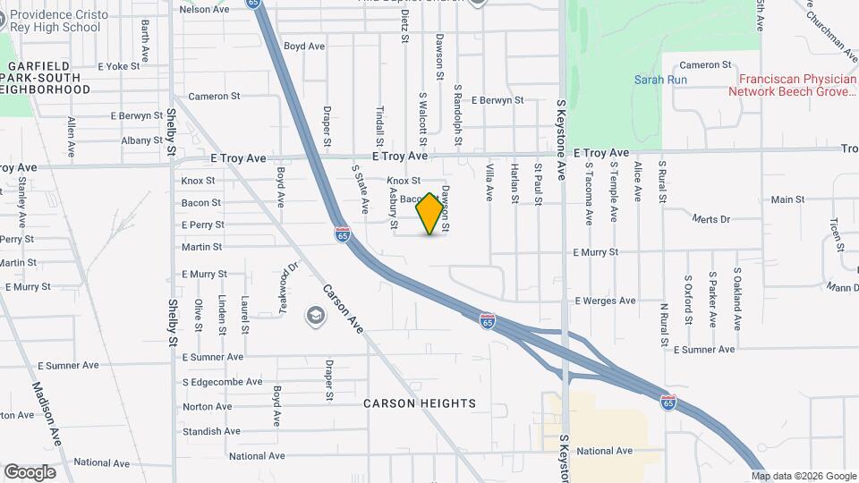 1907 E Martin St Map and Location Details