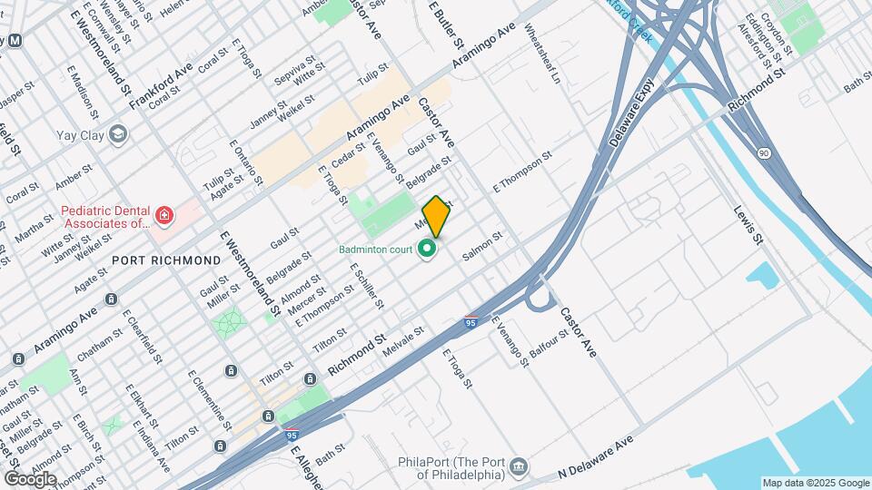 2652 E Venango St Map and Location Details