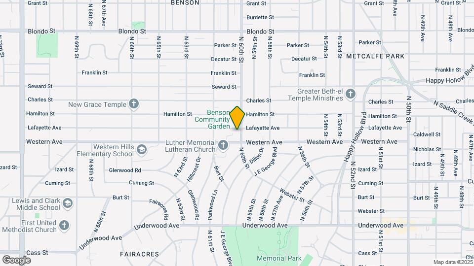 1210 N 60th St, Unit 4 Map and Location Details
