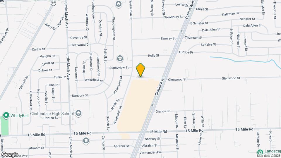 21620 Hillside Dr Map and Location Details