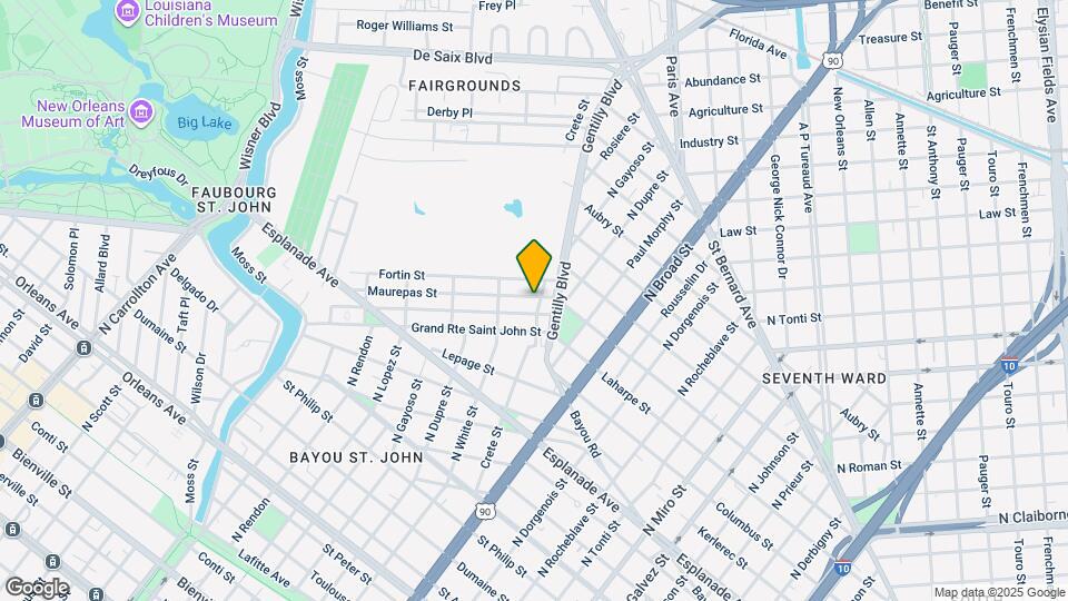 1621 Crete St Map and Location Details