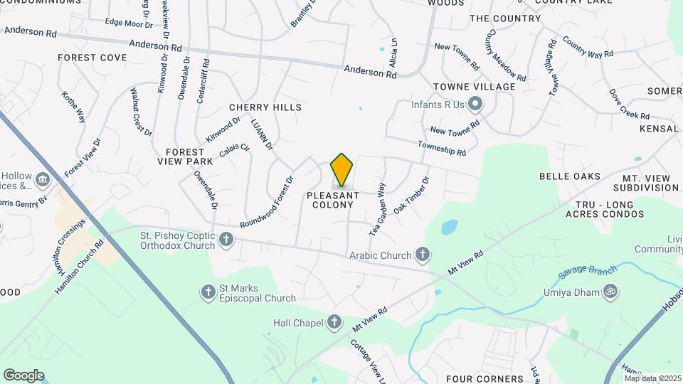 608 Whirlaway Dr Map and Location Details