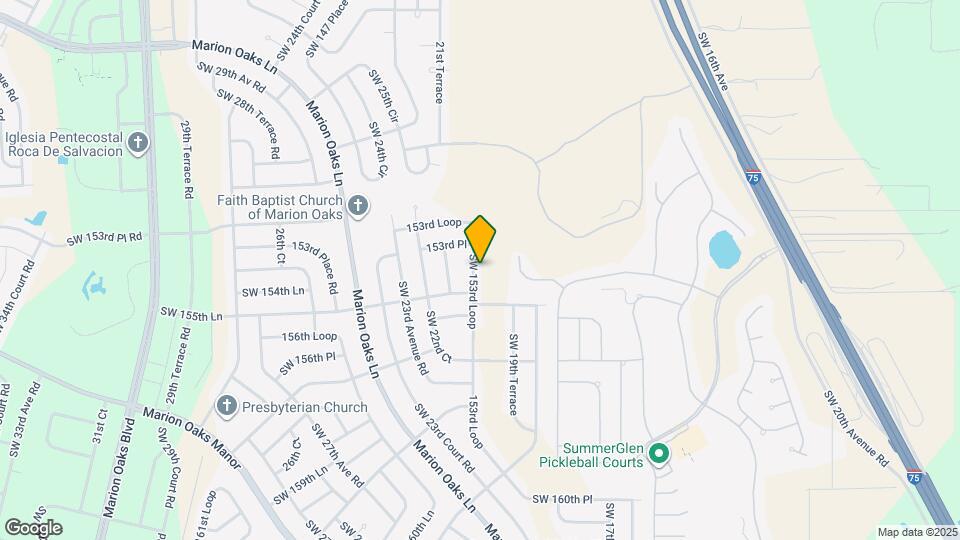 2081 SW 153rd Loop Map and Location Details