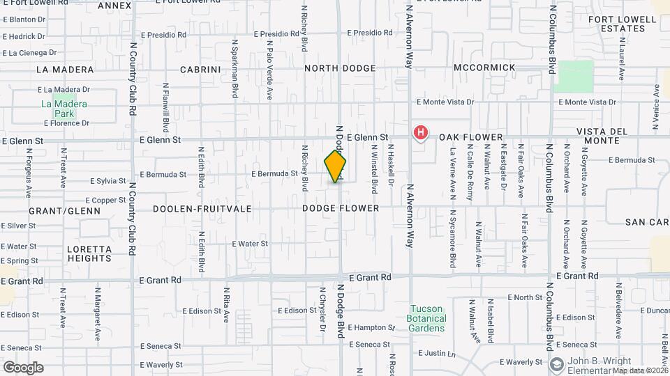 2635 N Dodge Blvd Map and Location Details