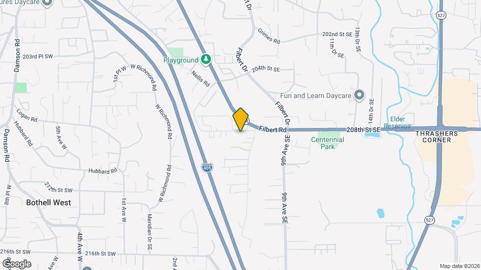 506 208th St SE Map and Location Details