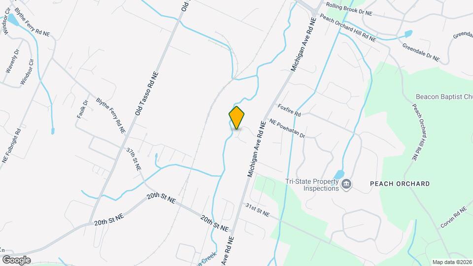 1725 Brookwood Dr NE Map and Location Details