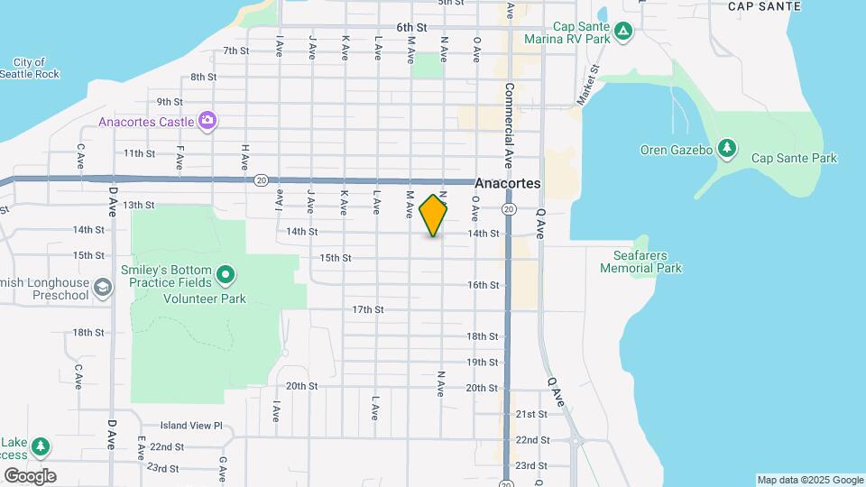 1207 14th St Map and Location Details