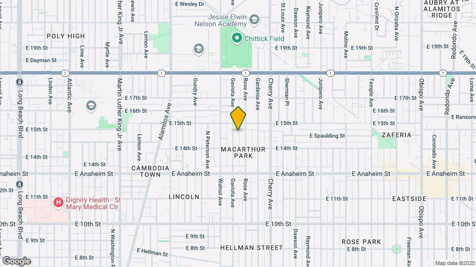 1464 Gaviota Ave Mapa y Detalles de la Ubicación