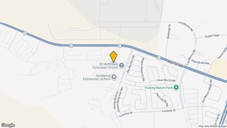 3820 Hernandez St SW Map and Location Details