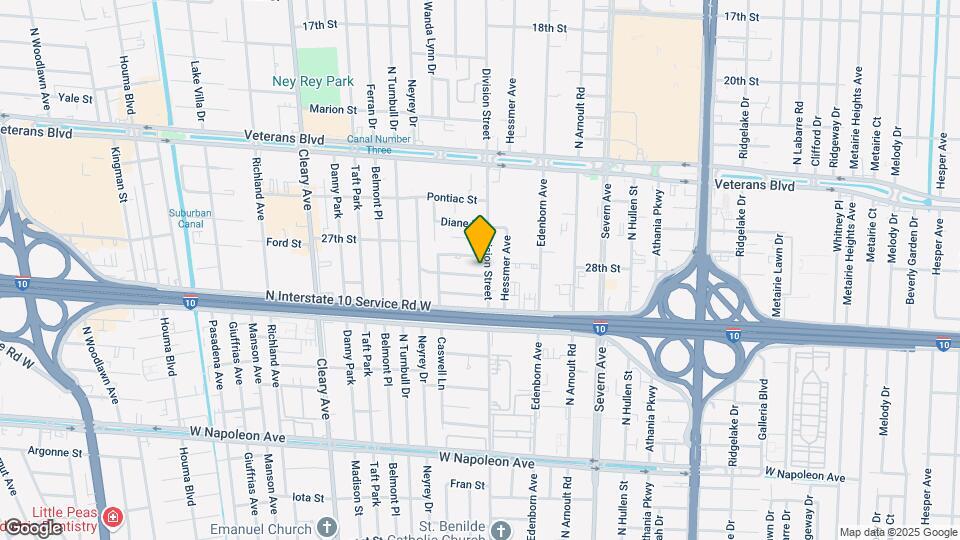 3707 Brandywine Dr Map and Location Details