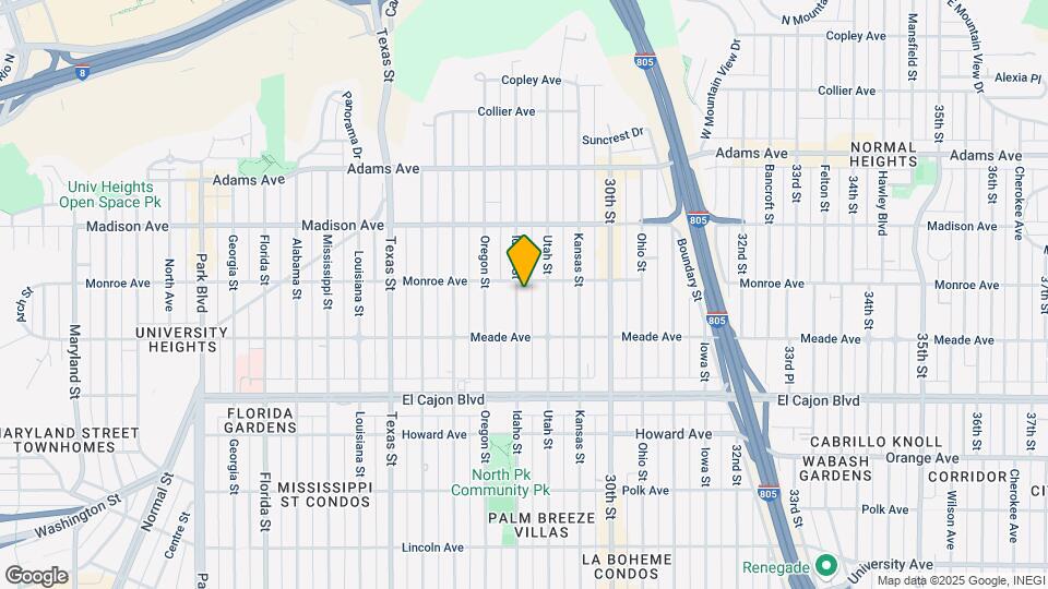 4473-4479 Idaho St Mapa y Detalles de la Ubicación
