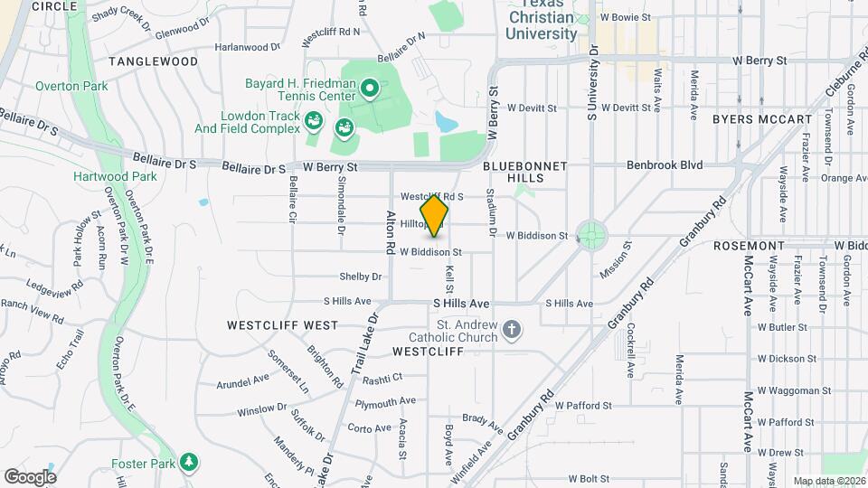 3508 W Biddison St, Unit A Map and Location Details