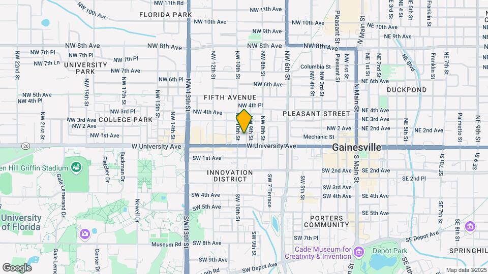 102 NW 9th Ter Map and Location Details