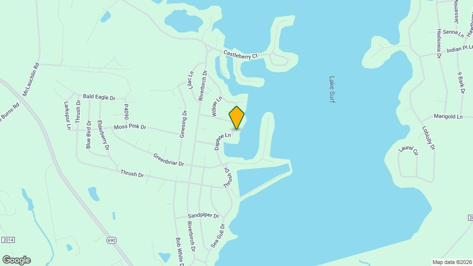 753 Daphne Ln Map and Location Details