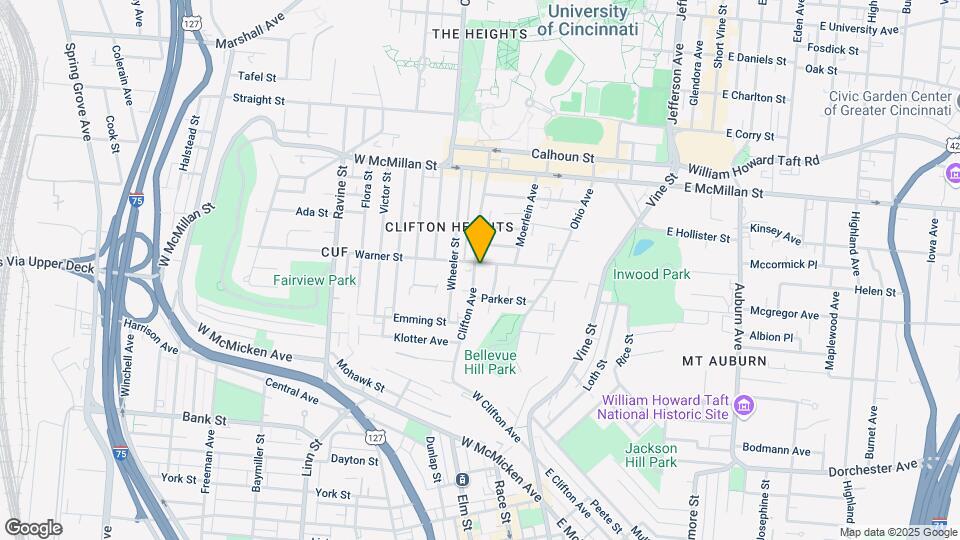 2324 W Clifton Ave, Unit 1 Map and Location Details