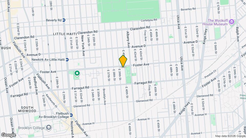 682 E 40th St, Unit 1 Map and Location Details