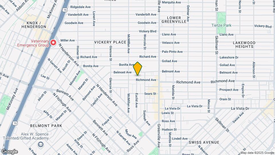 5525 Richmond Ave Mapa y Detalles de la Ubicación