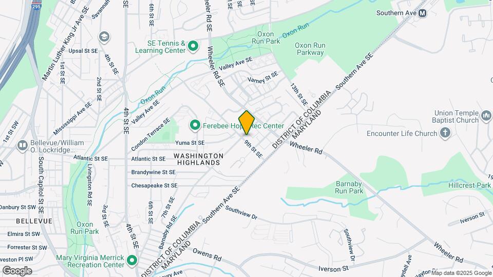 4008 9th St SE Map and Location Details