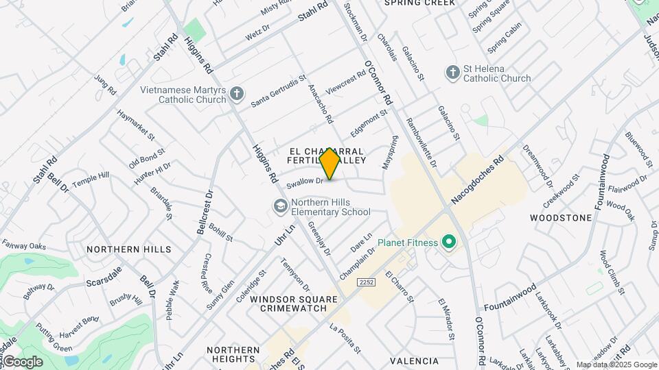 14158 Swallow Dr Map and Location Details