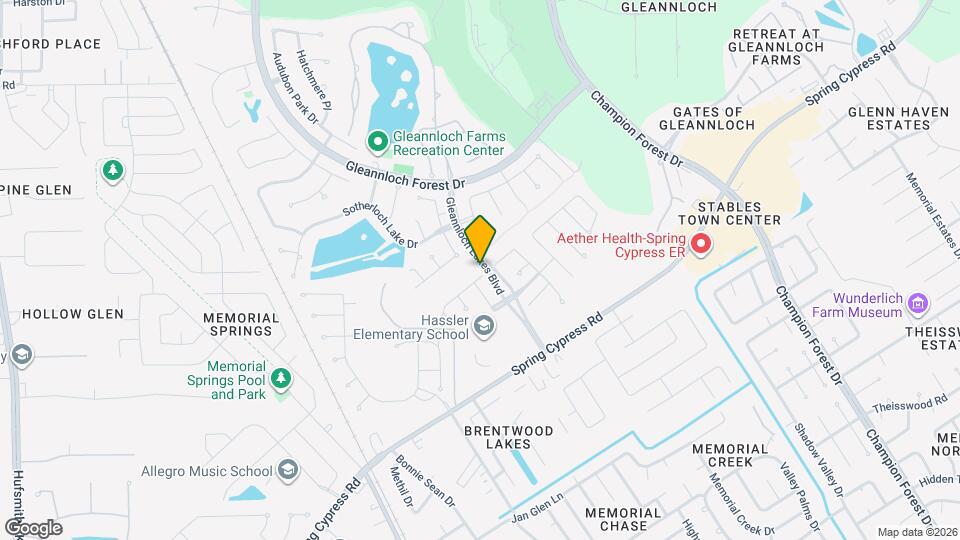 9306 Lochflora Dr Map and Location Details